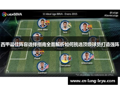 西甲最佳阵容选择指南全面解析如何挑选顶级球员打造强阵
